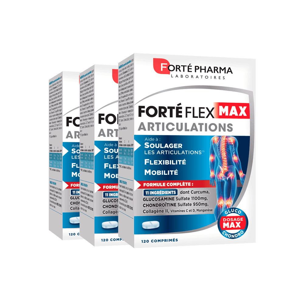 Lot de 3 Forté Flex Max Articulations - Forté Pharma