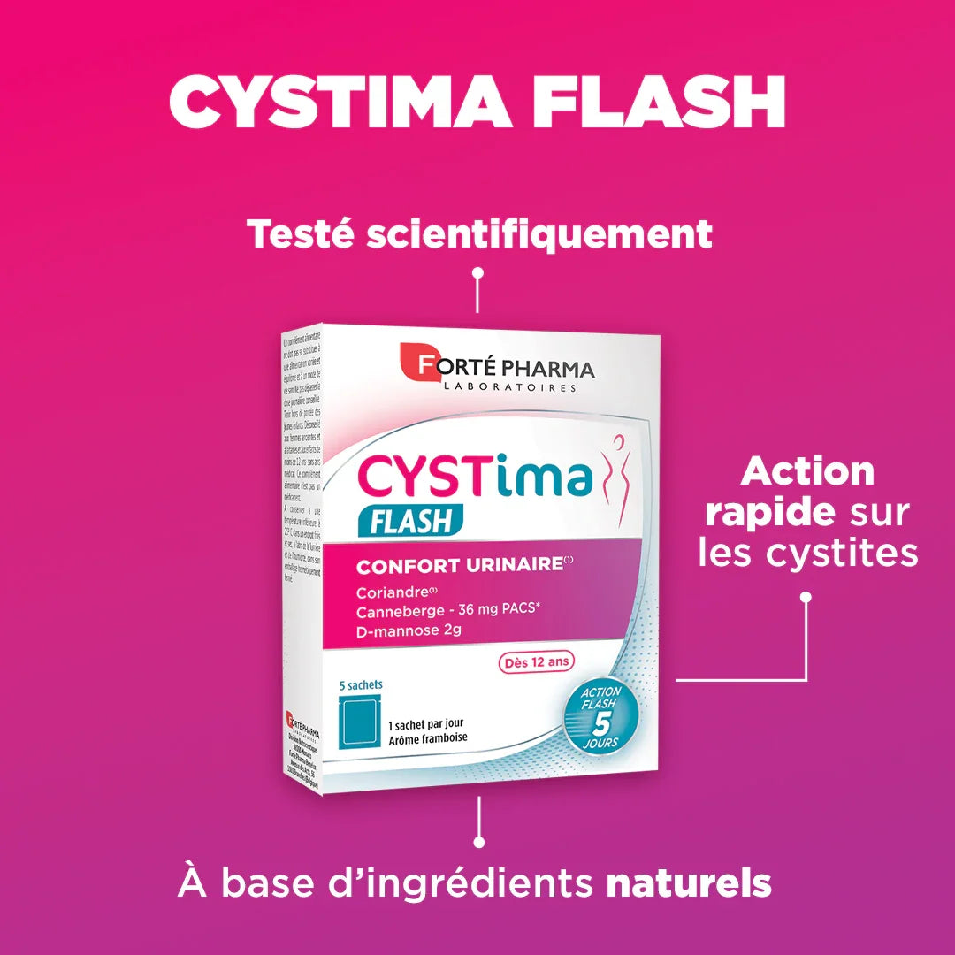 Acheter notre Cystima Flash pour le confort urinaire