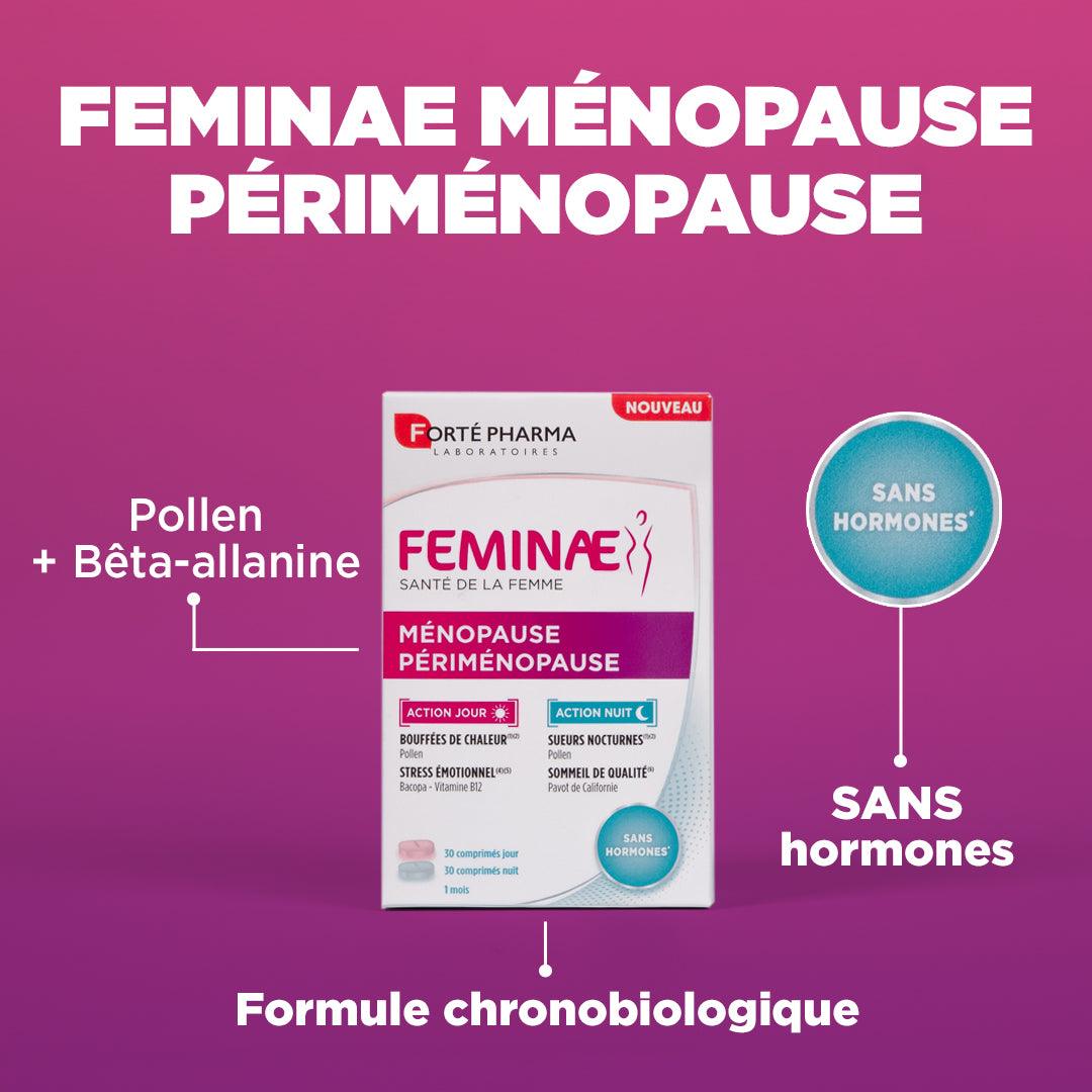 Feminae Ménopause Périménopause : Pollen + Bêta-Alanine