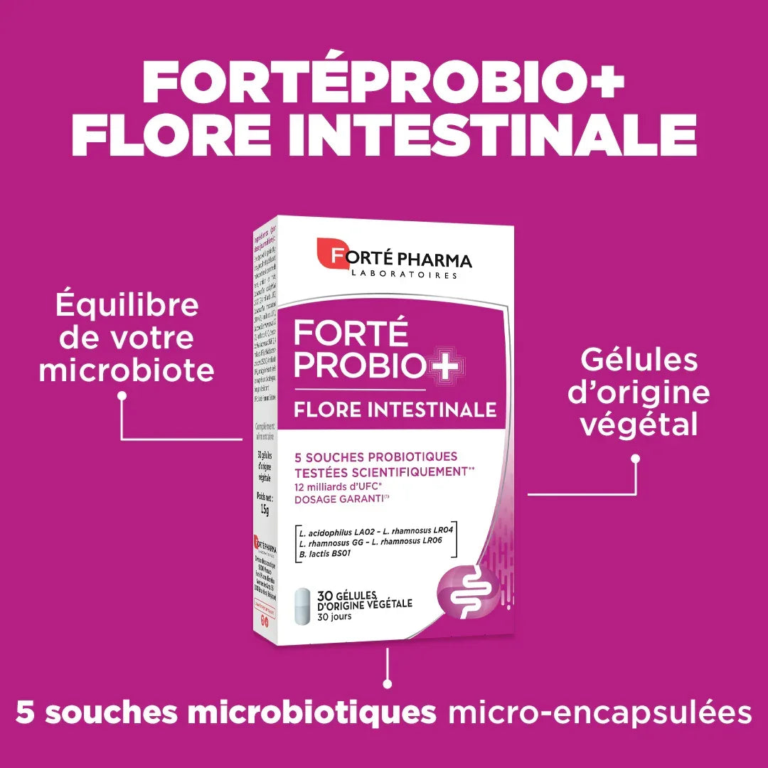 FORTÉPROBIO+ Flore Intestinale - Forté Pharma - FORTÉPROBIO+ Flore Intestinale - Default Title
