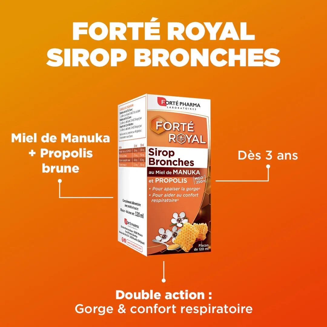 Forté Royal Sirop Bronche Manuka Propolis - Forté Pharma - Forté Royal Sirop Bronche Manuka Propolis - Default Title