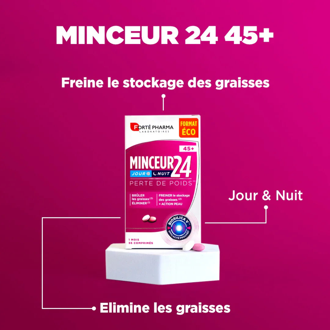 Minceur 24 : Biosilica V : Efficacité prouvée, Formule adaptée aux femmes de 14 ans et +