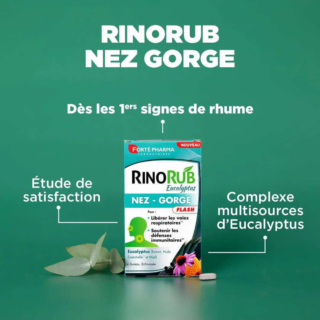 RinoRub Nez Gorge - Forté Pharma - RinoRub Nez Gorge - Default Title