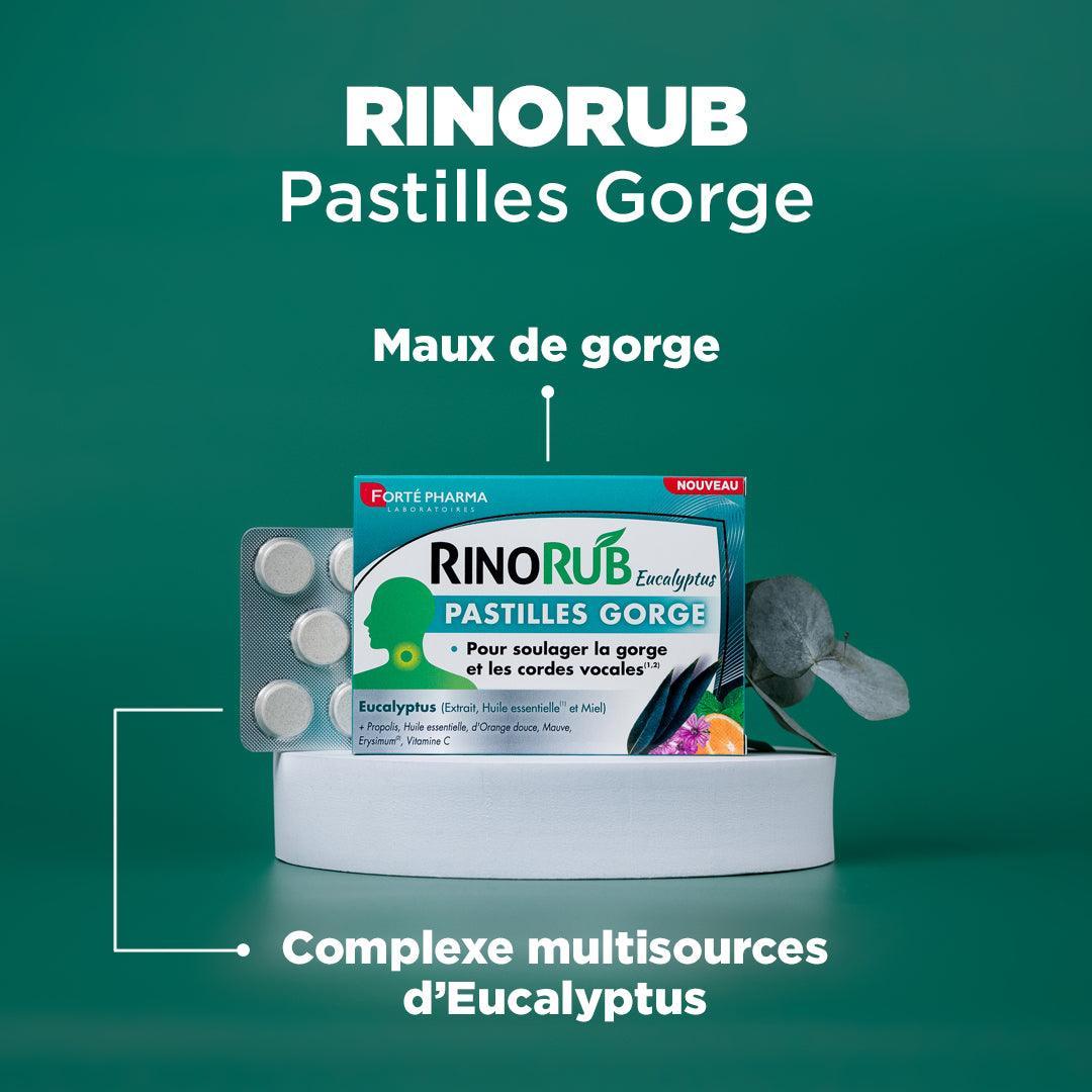 RinoRub Pastilles Gorge - Forté Pharma