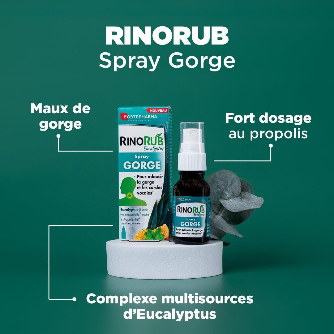 RinoRub Spray Gorge - Forté Pharma