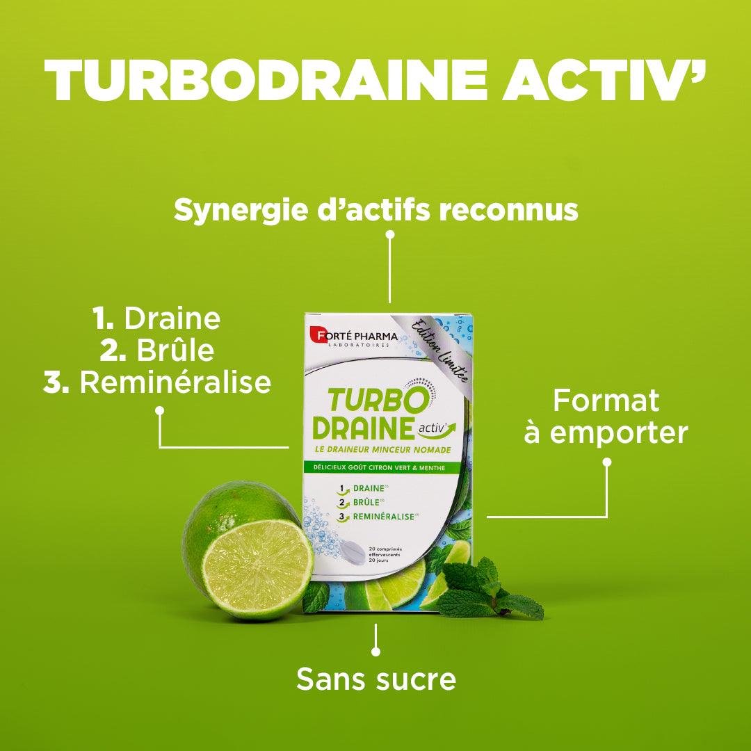 Turbodraine Activ, drainage et minceur.