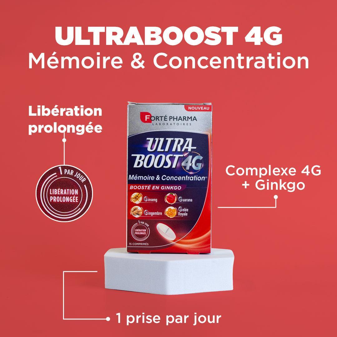 UltraBoost 4G Mémoire & Concentration - Forté Pharma