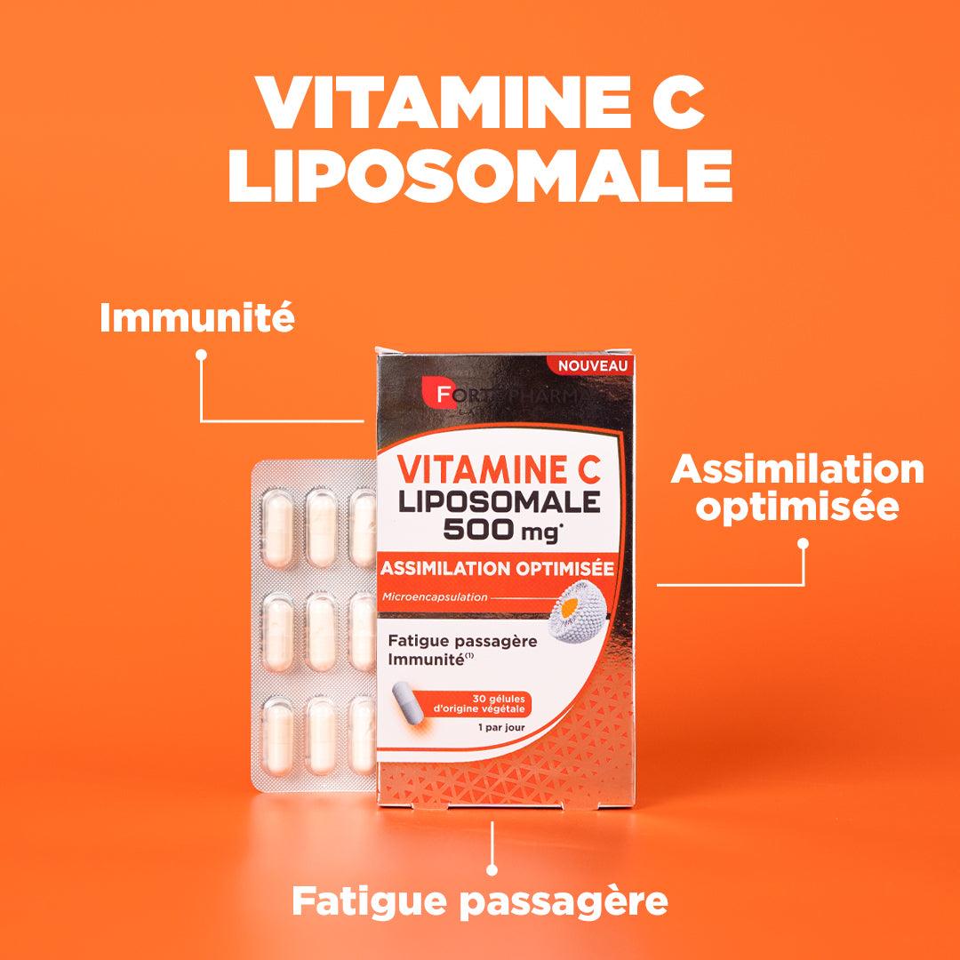 Vitamine C liposomale, absorption optimale.