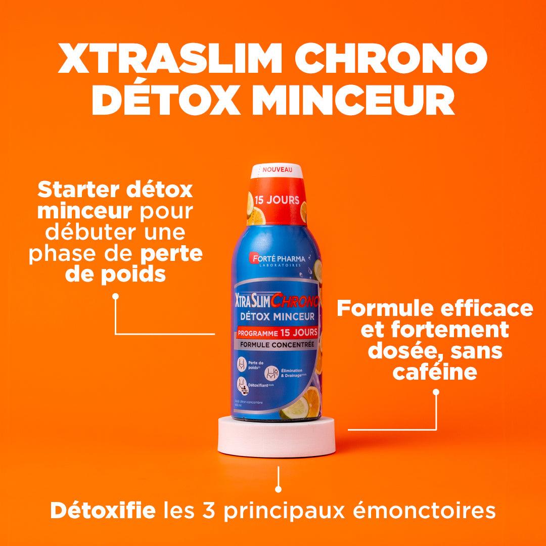 Xtraslim Chrono Détox Minceur : Starter Détox Minceur pour débuter une phase de perte de poids