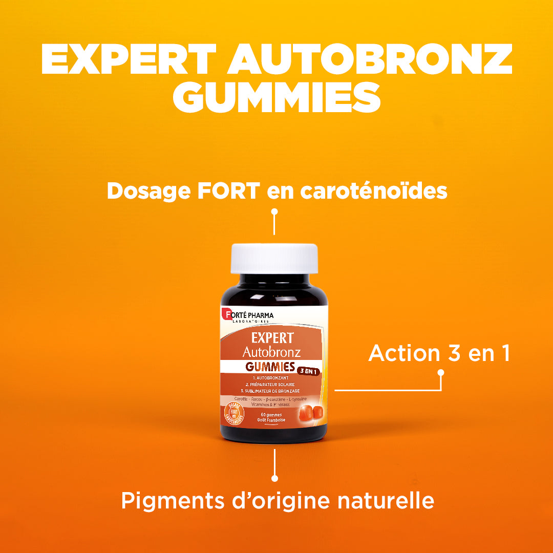 Expert AutoBronz Gummies - Forté Pharma
