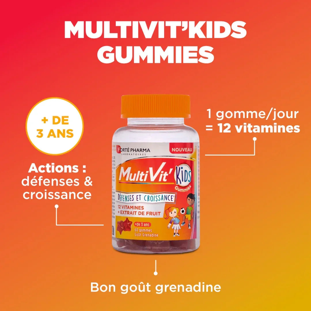 Multivit' Kids Gummies - Forté Pharma - Multivit' Kids Gummies - Default Title