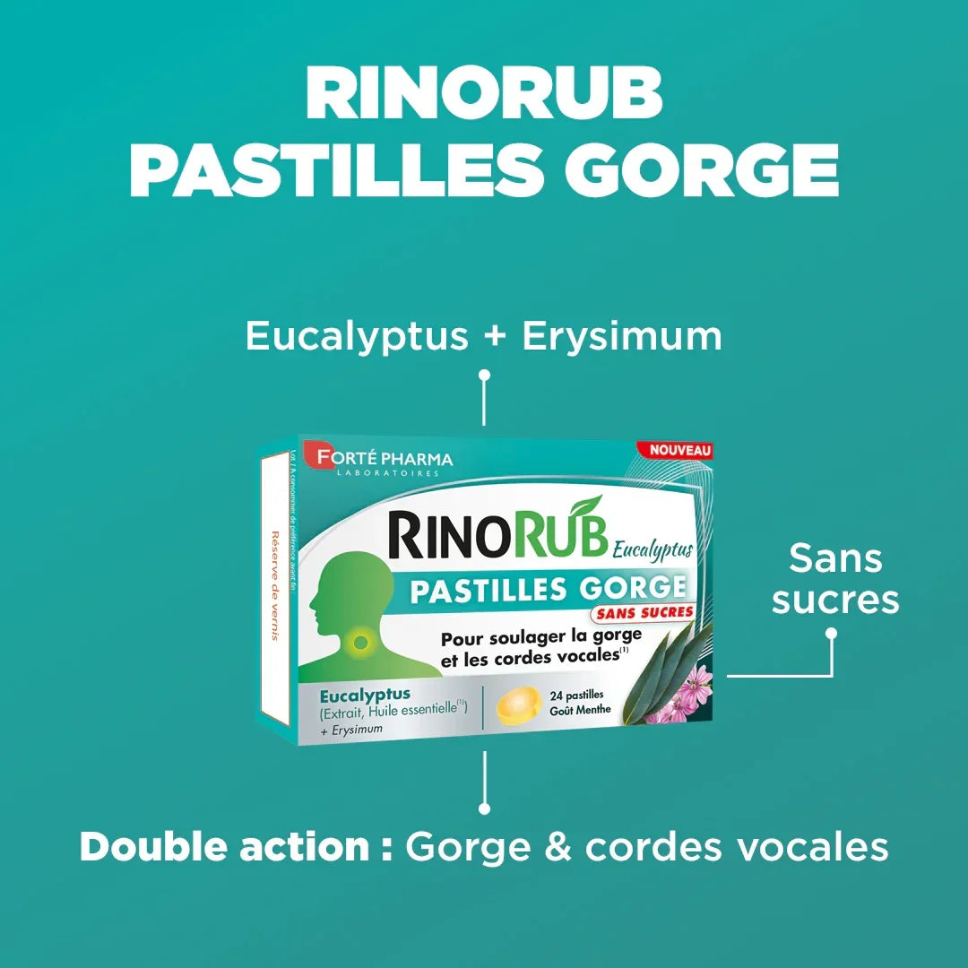 RinoRub Pastilles - Forté Pharma - RinoRub Pastilles - Default Title