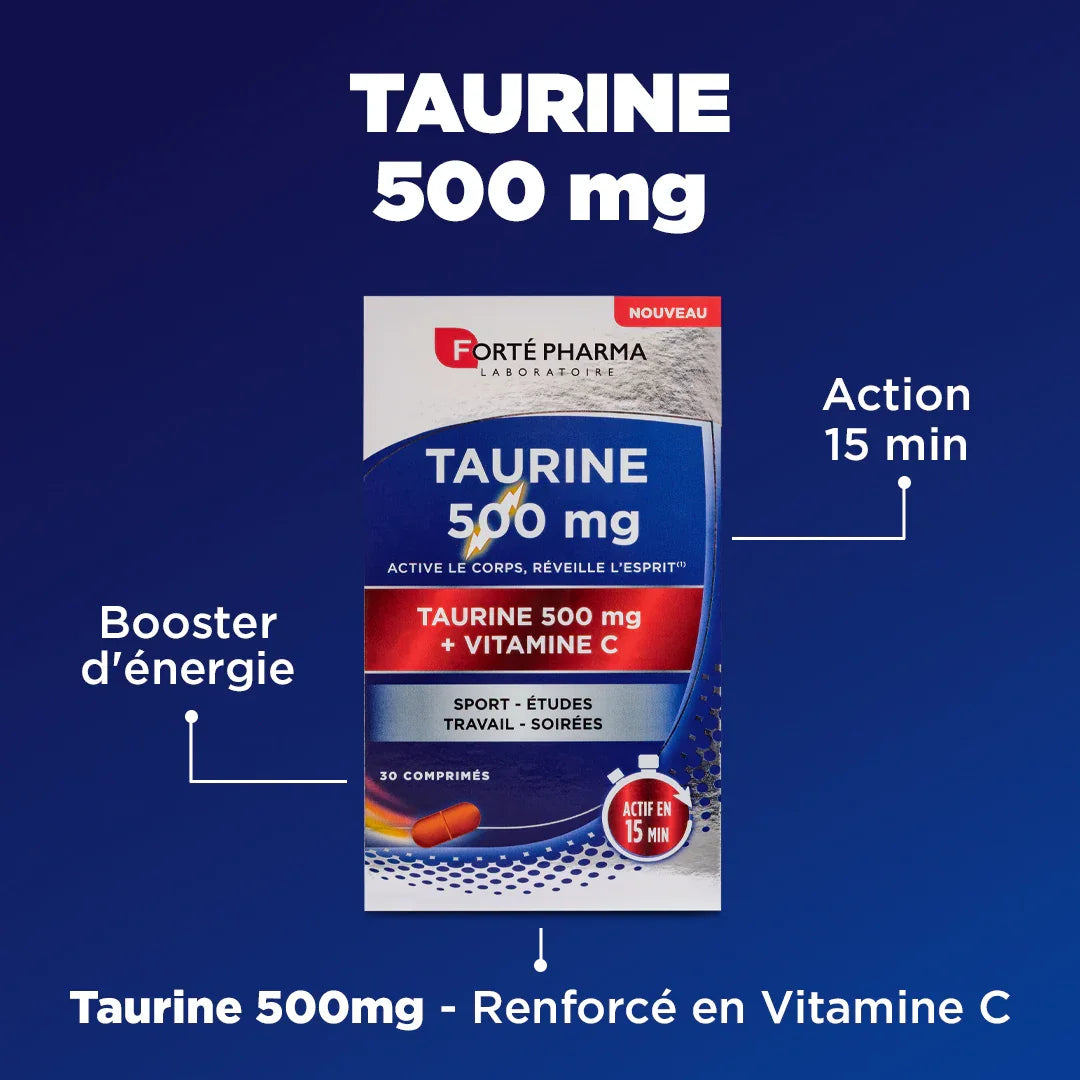 Taurine 500 mg - Forté Pharma - Taurine 500 mg - Default Title