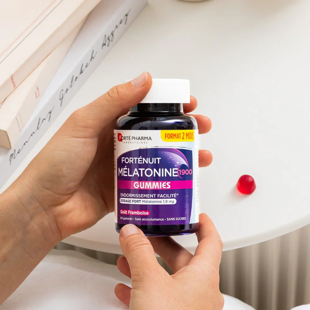 FortéNuit Mélatonine 1900 Gummies PM Forté Pharma sommeil