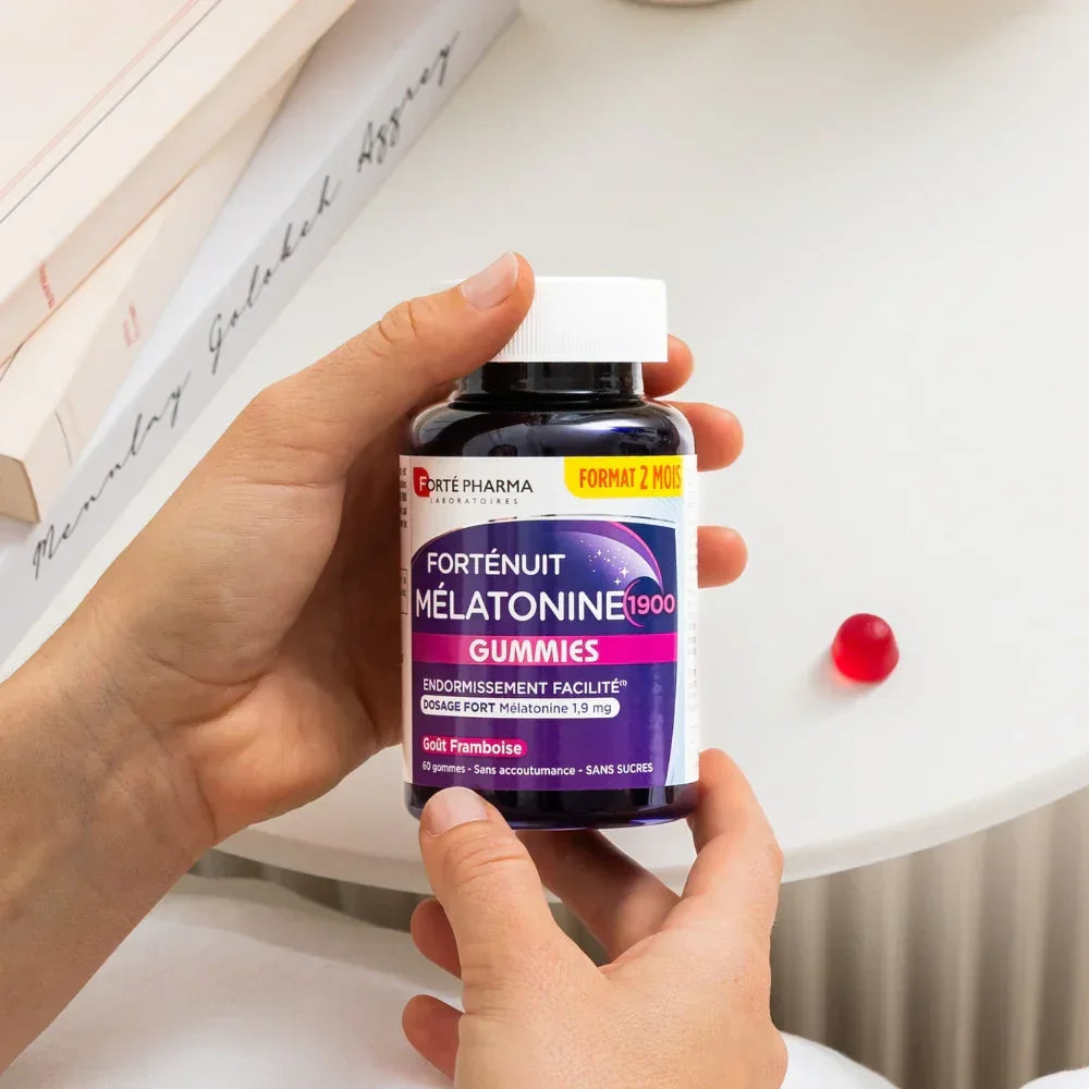 FortéNuit Mélatonine 1900 Gummies PM Forté Pharma sommeil