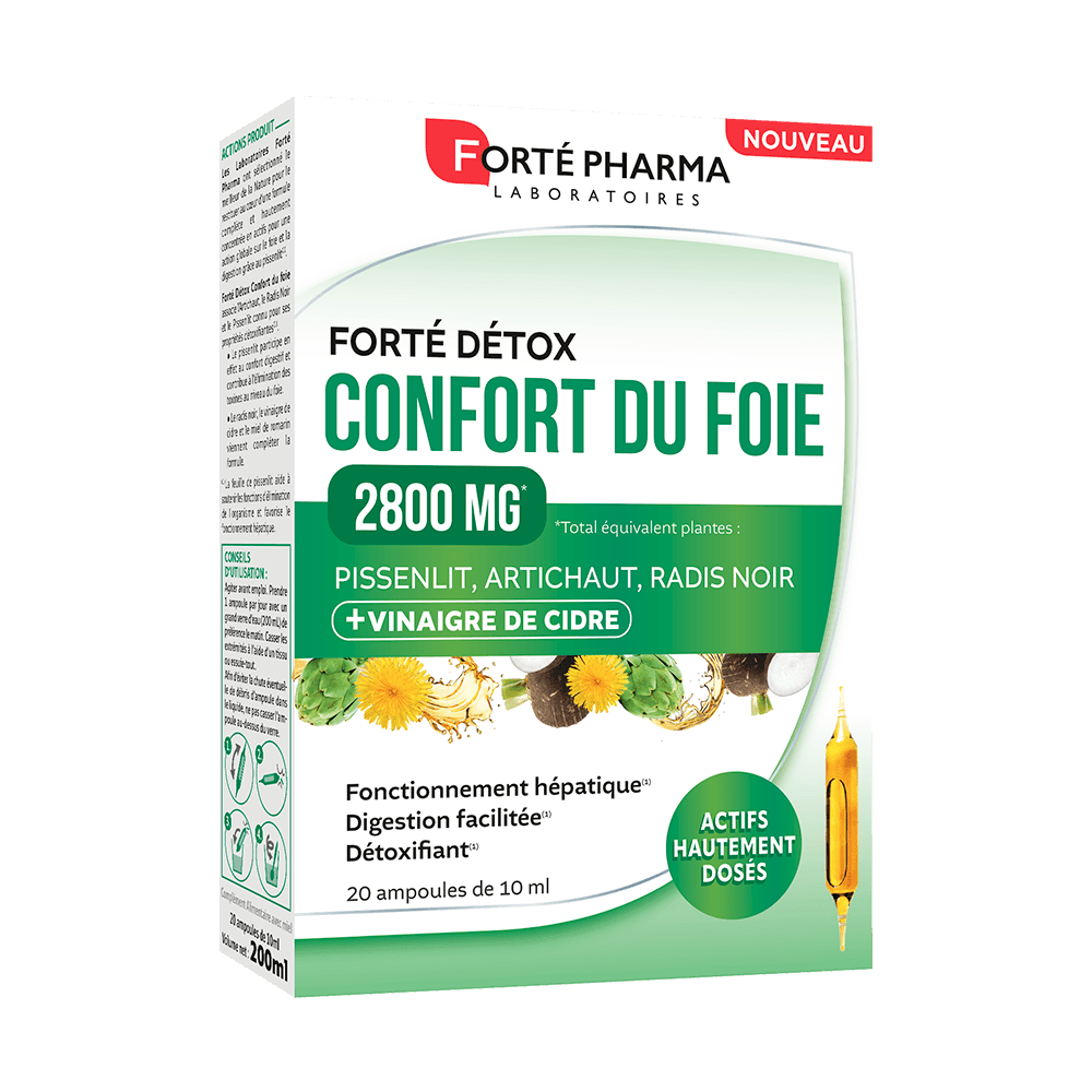 Forté Détox Confort du foie - Forté Pharma