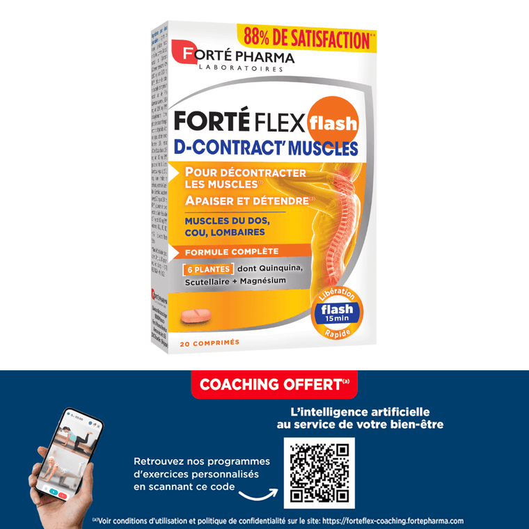 Forté Flex Flash D-Contract' Muscles - Forté Pharma