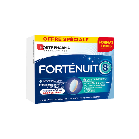 FortéNuit 8h - Forté Pharma - FortéNuit 8h - 30 comprimés