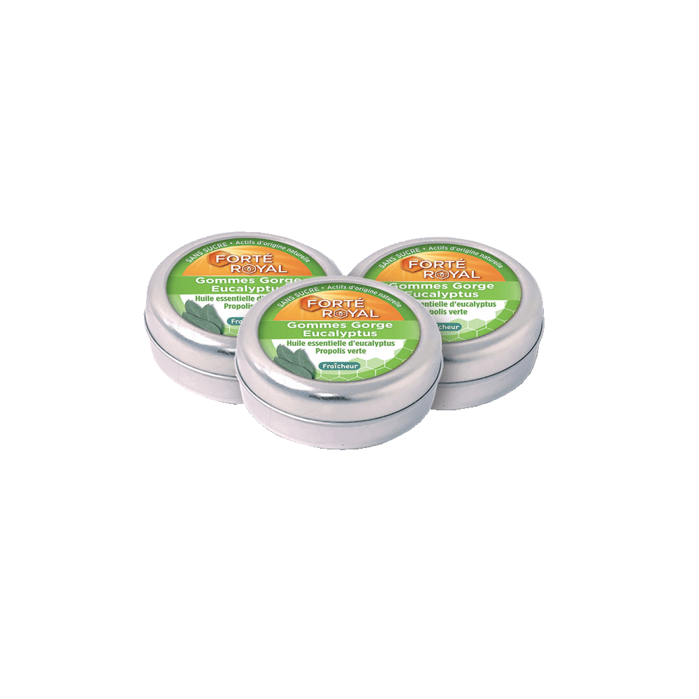 Lot de 3 Forté Royal Gommes Eucalyptus - Forté Pharma