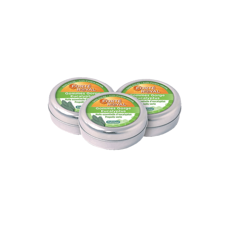 Lot de 3 Forté Royal Gommes Eucalyptus - Forté Pharma
