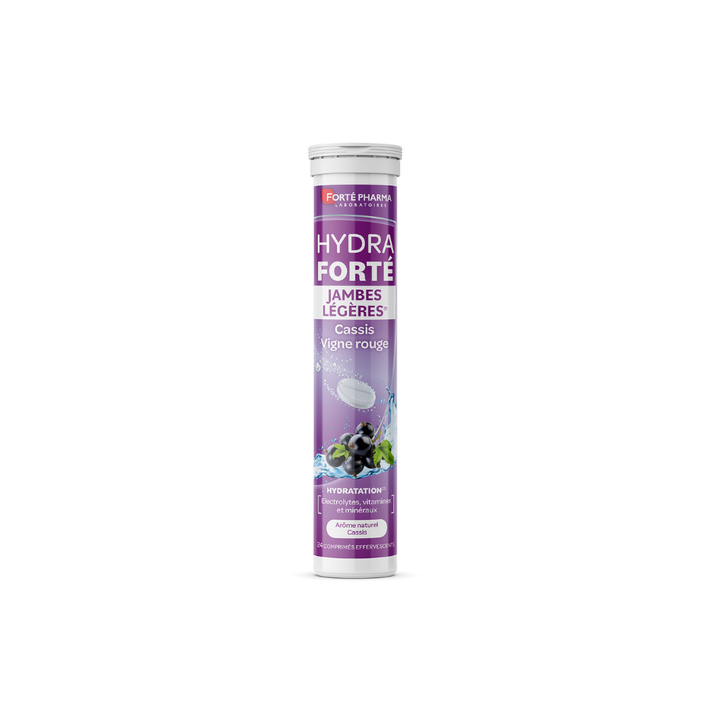 Achetez notre Hydra Forté enrichi jambes légères cassis et vigne rouge