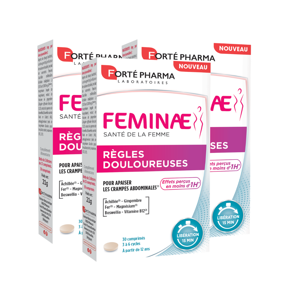 Lot de 3 FEMINÆ Règles Douloureuses