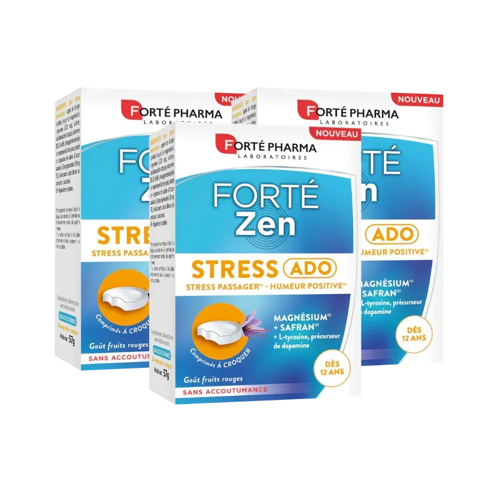 Lot de 3 FortéZen Stress Ado