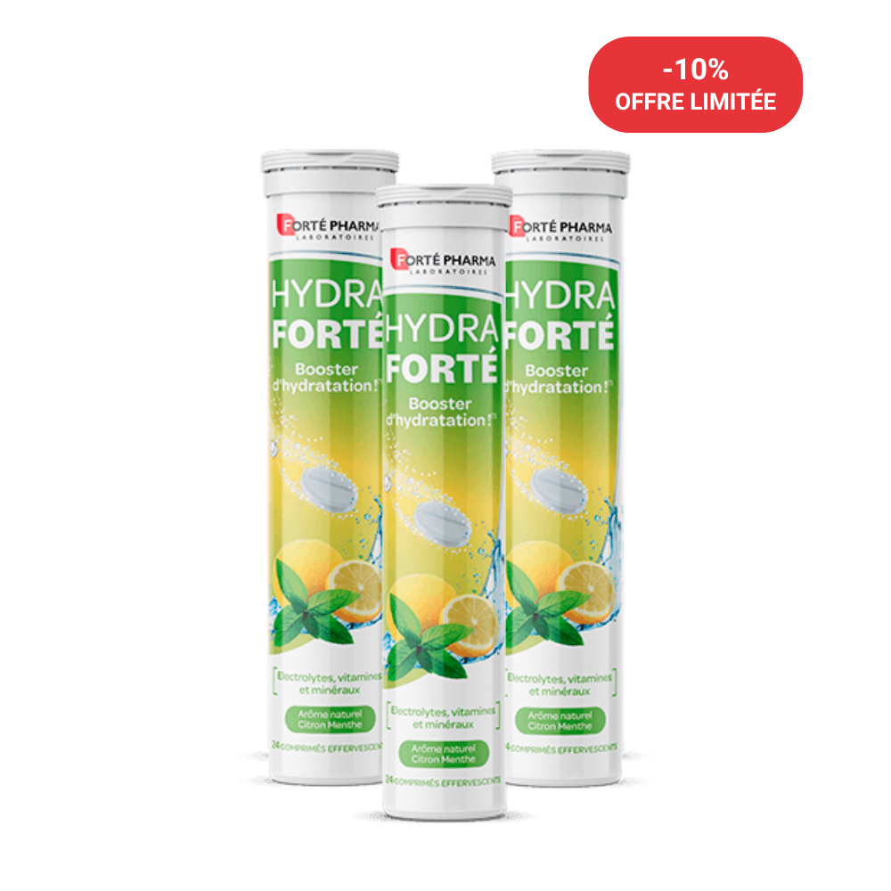 Lot de 3 Hydra Forté Citron Menthe - Forté Pharma