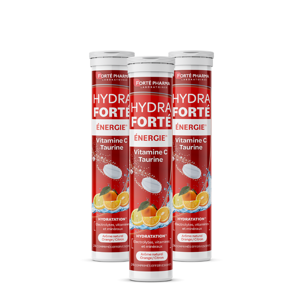 Lot de 3 Hydra Forté énergie