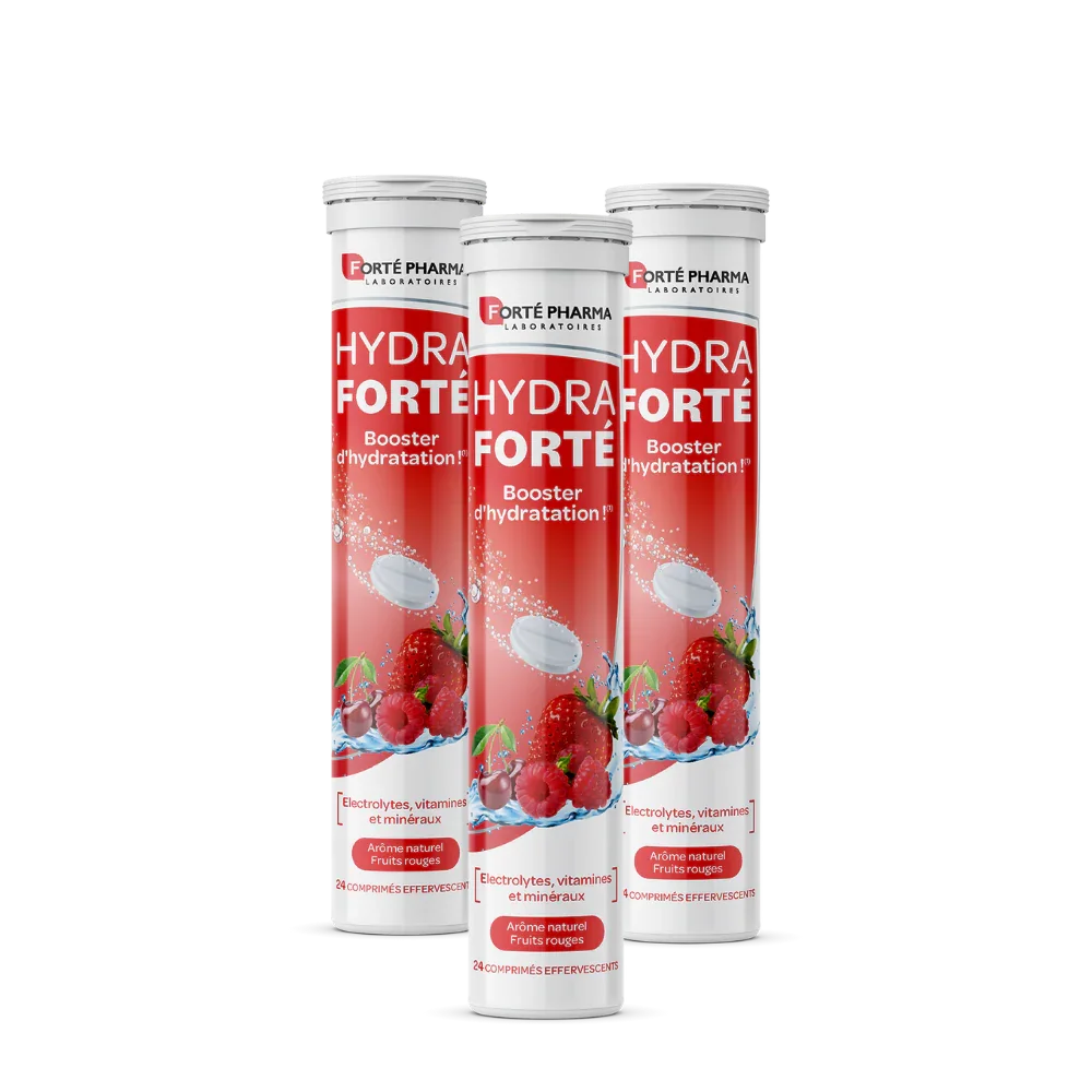 Lot de 3 Hydra Forté Fruits Rouges - Forté Pharma - Lot de 3 Hydra Forté Fruits Rouges - Default Title