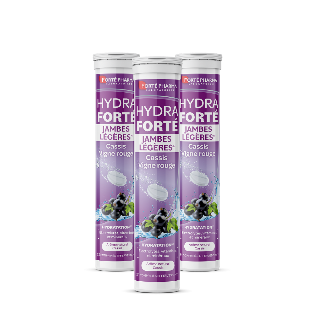 Lot de 3 Hydra Forté jambes légères