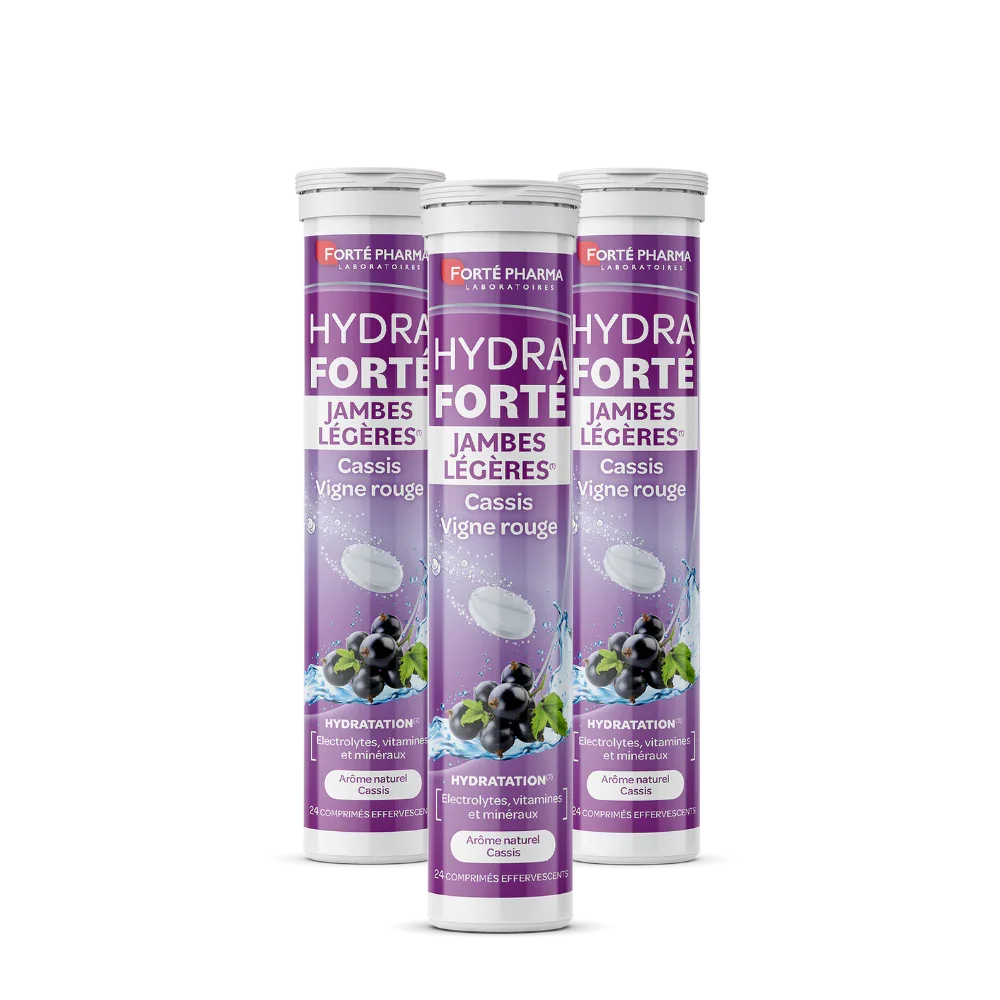 Lot de 3 Hydra Forté jambes légères