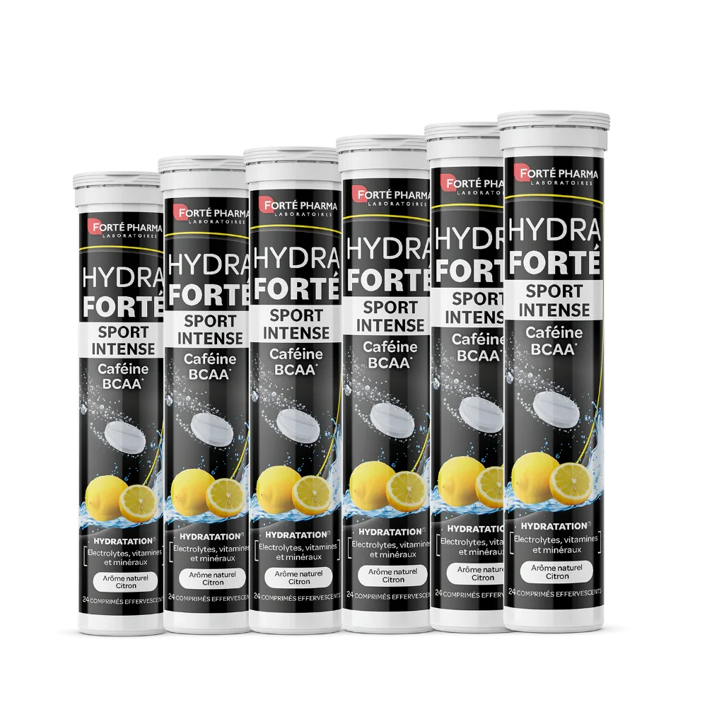Lot de 6 Hydra Forté Sport Intense