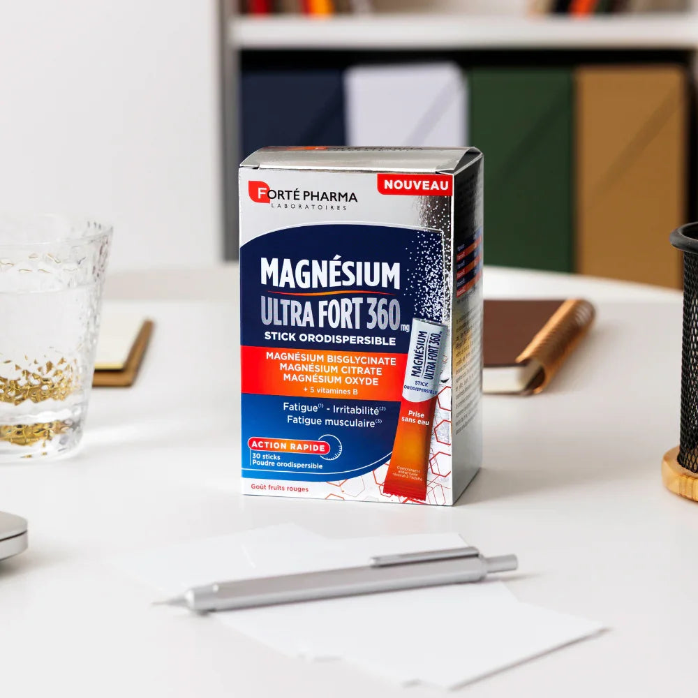 Magnésium Ultra Fort 360 stick orodispersible