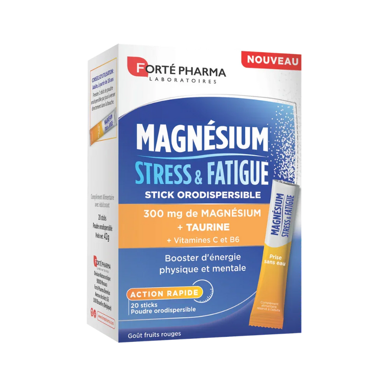 Achetez notre Magnésium stress fatigue booster d'énergie et physique mentale