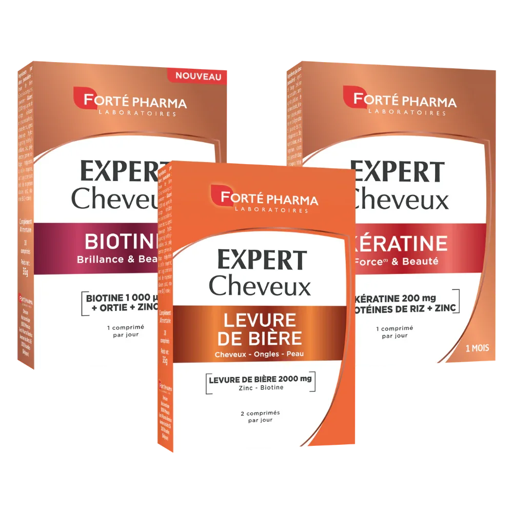 Pack Essentiel Cheveux - Forté Pharma - Pack Essentiel Cheveux - Default Title