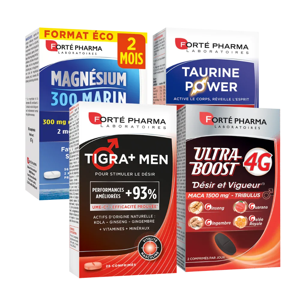 Pack Tonus Sexuel désir vigueur stress