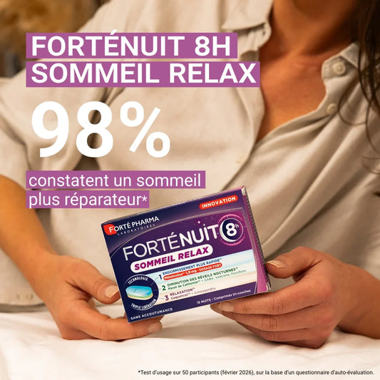 Satisfaction FortéNuit 8h Sommeil Relax Forté Pharma