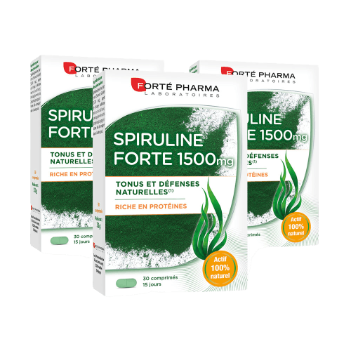 Lot de 3 Spiruline Forte 1500 - Forté Pharma