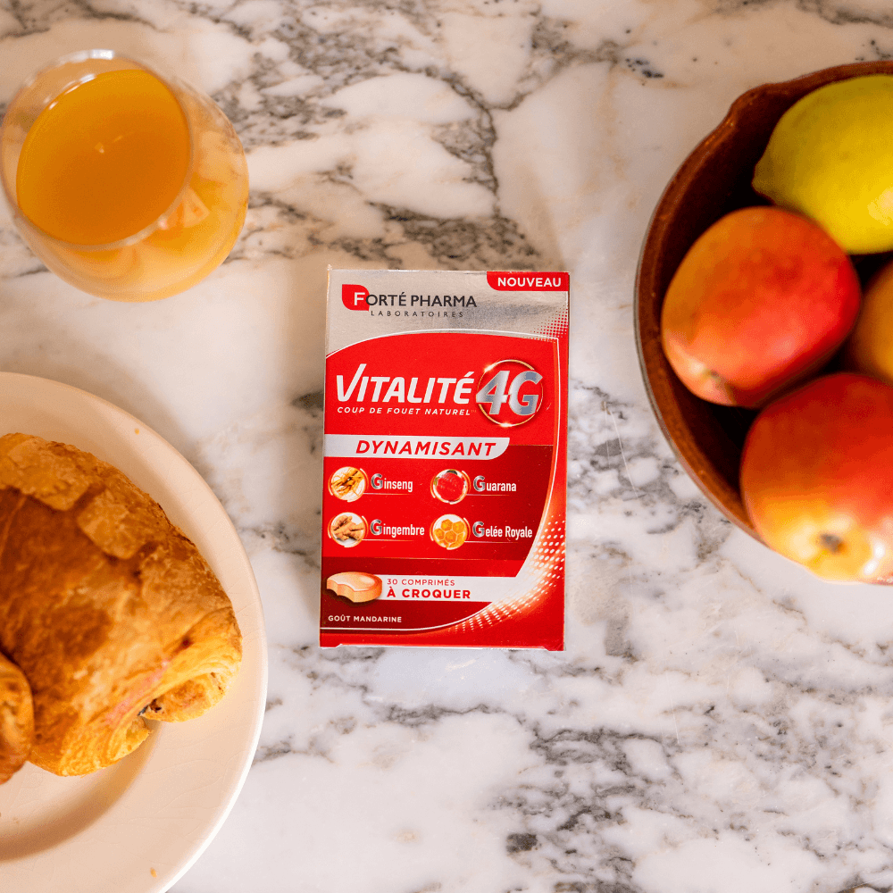Vitalité 4G Dynamisant comprimés à croquer - Forté Pharma