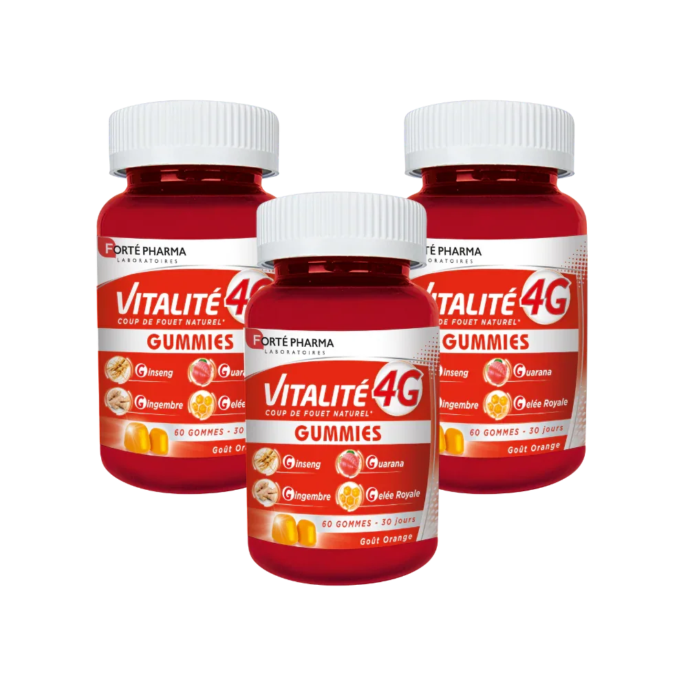 Vitalité 4G gummies lot de 3