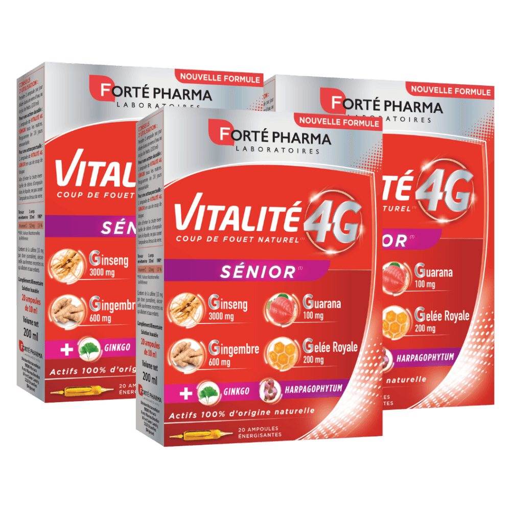 Lot de 3 Vitalité 4G Sénior - Forté Pharma