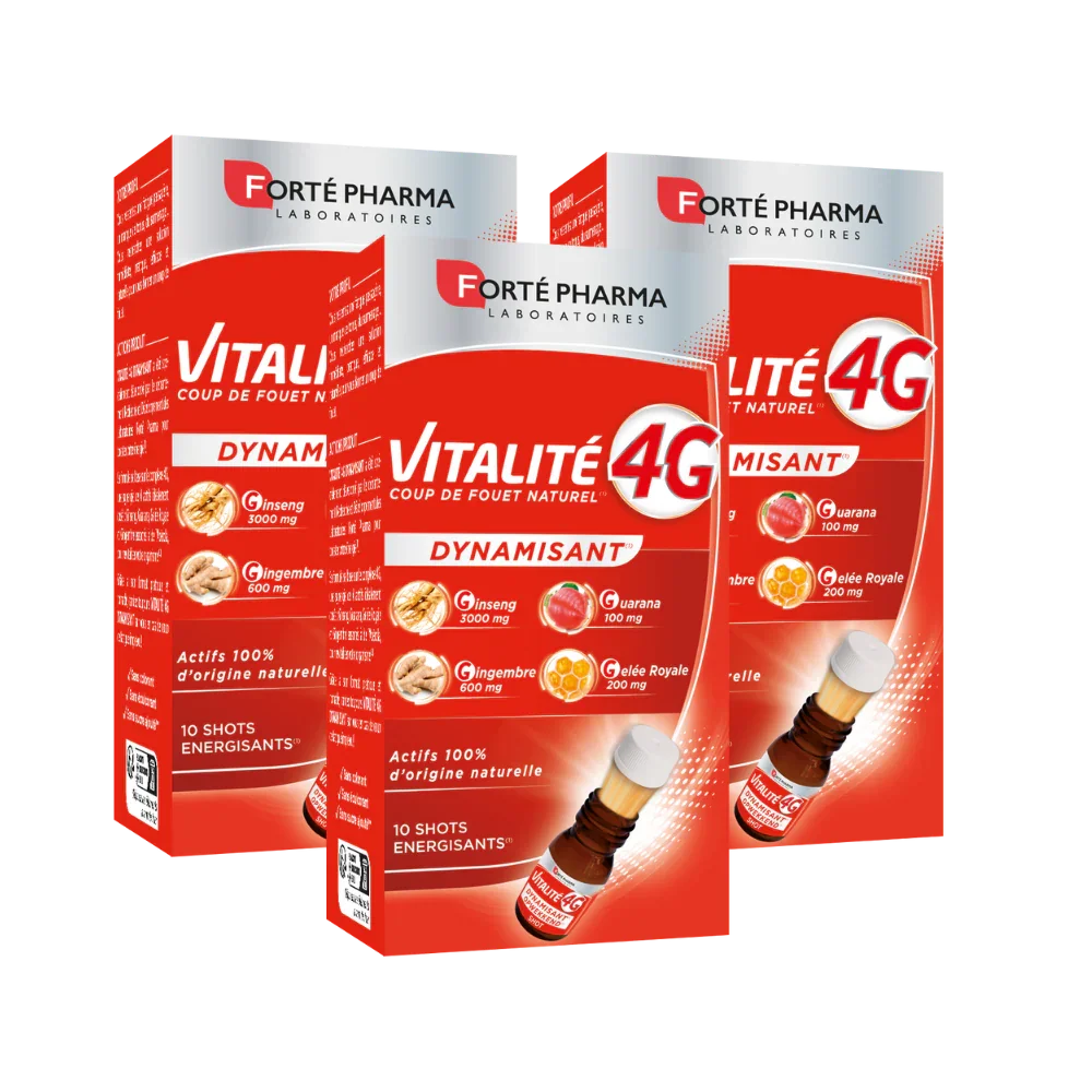 Vitalité 4G Shot lot de 3