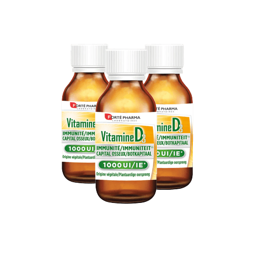 Lot de 3 Vitamine D3 - Forté Pharma