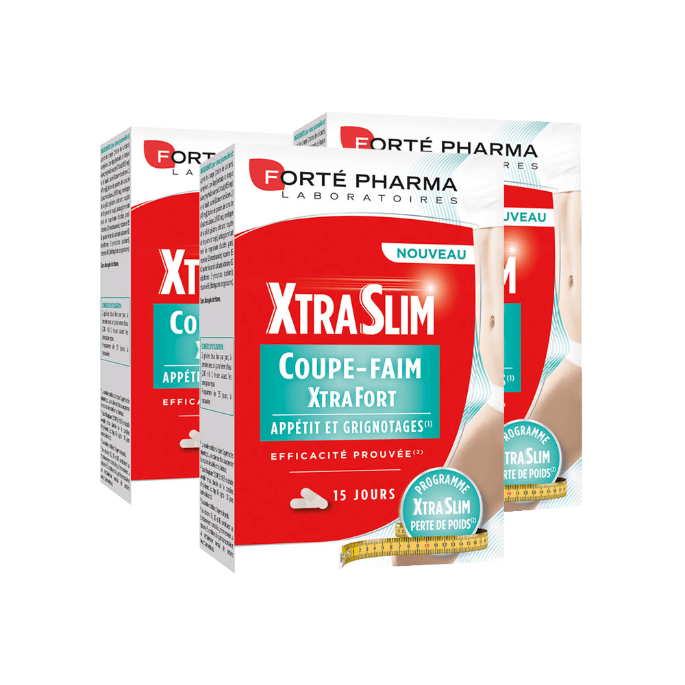 Lot de 3 XtraSlim Coupe Faim - Forté Pharma