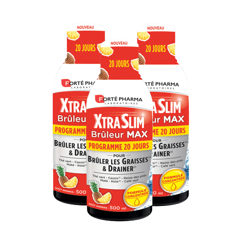 Lot de 3 XtraSlim Brûleur Max - Forté Pharma