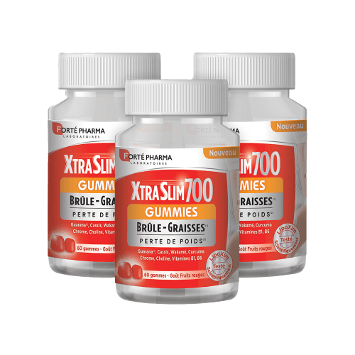 Lot de 3 XtraSlim 700 Gummies - Forté Pharma