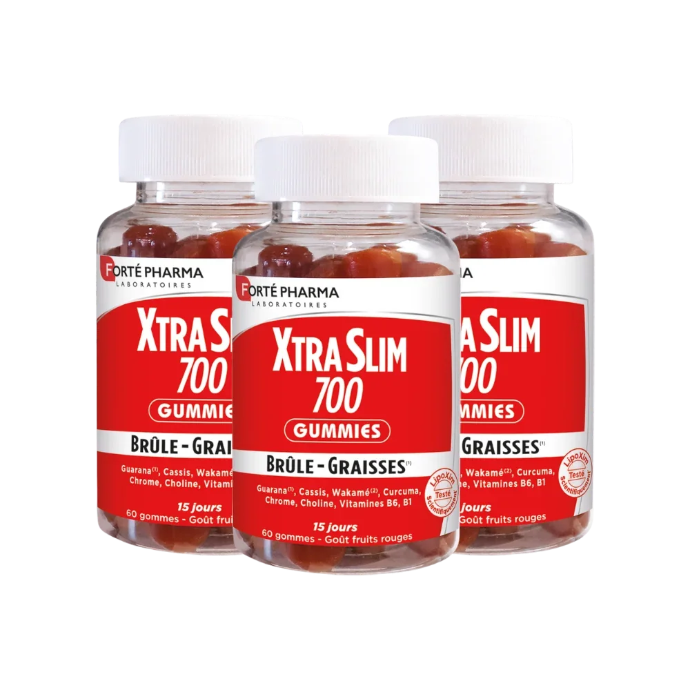 Lot de 3 XtraSlim 700 Gummies - Forté Pharma