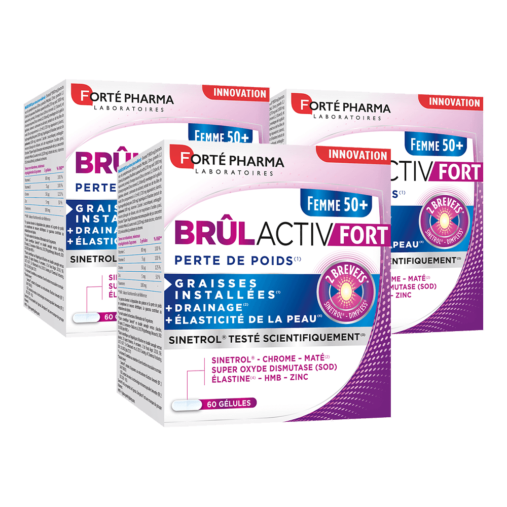 Lot de 3 BrûlActiv Fort Femme 50+ - Forté Pharma