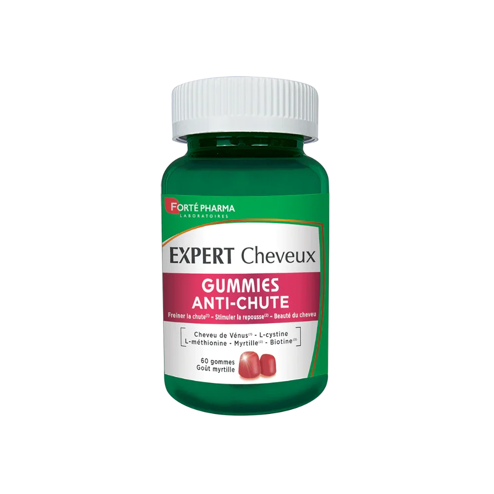 Expert cheveux anti-chute gummies